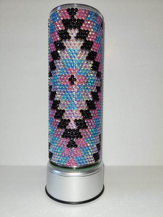 24oz Southwest Rhinestone Tumbler