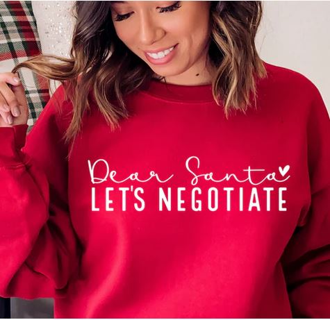 Dear Santa Let's Negotiate